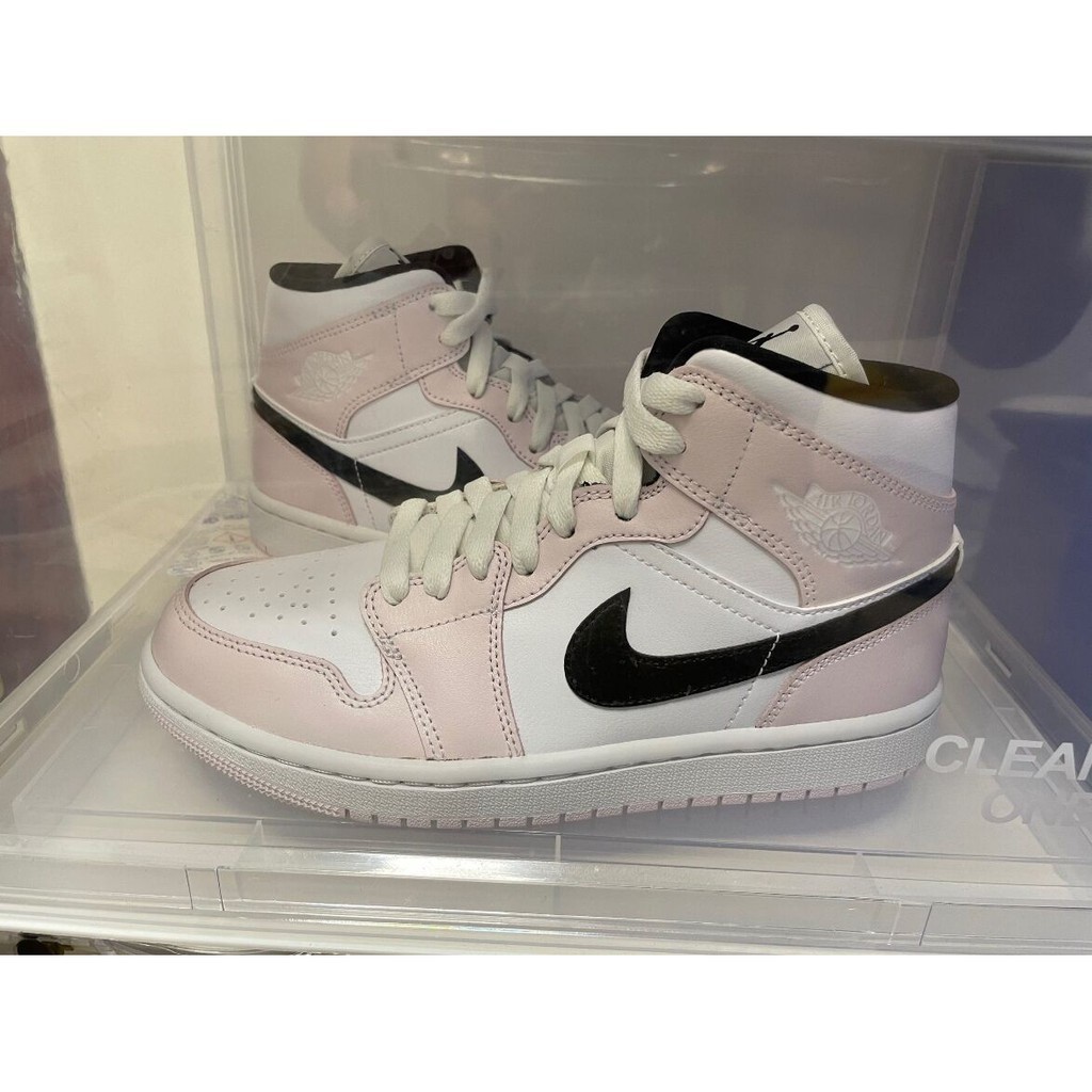 Air Jordan 1 Mid “Barely Rose” 玫瑰粉 紫羅蘭 休閒鞋 BQ6472-500 現貨