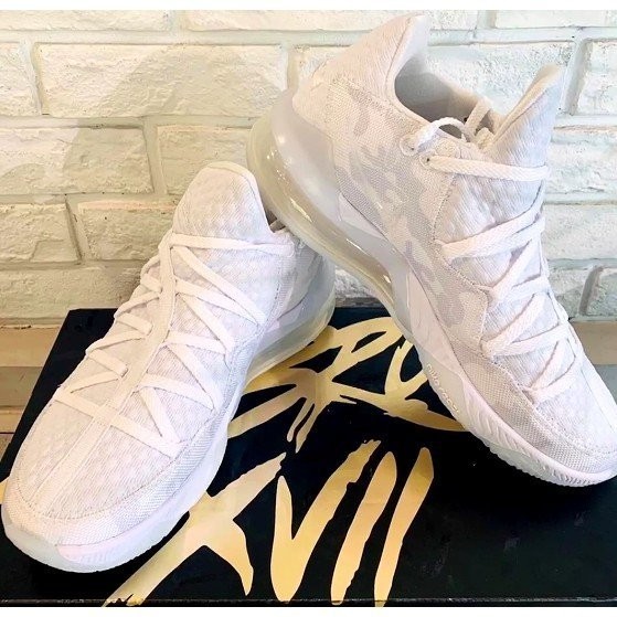 Nike LeBron 17 Low EP “White Camo” 白迷彩 籃球 CD5006--103 慢跑鞋