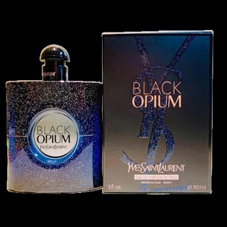 停產 YSL 黑鴉片 夜醺版 (藍鴉片) Black Opium INTENSE 淡香精 90ML