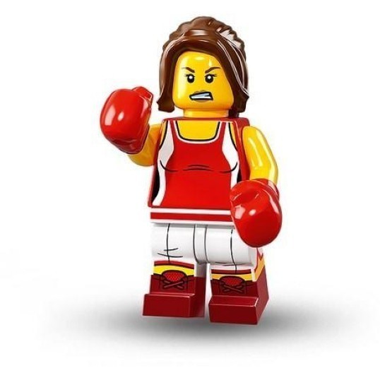 LEGO人偶 71013-8 女拳手 人偶抽抽包系列【必買站】 樂高人偶