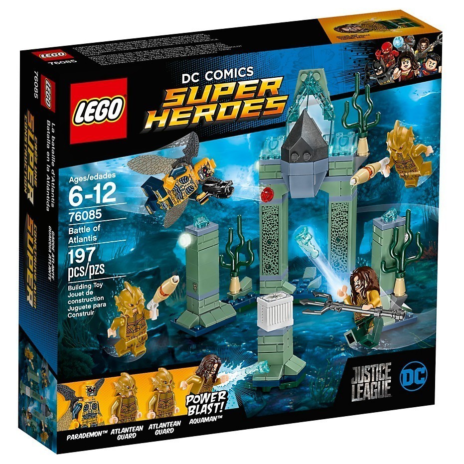 LEGO 76085 水行俠決戰亞特蘭提斯 超級英雄系列【必買站】樂高盒組