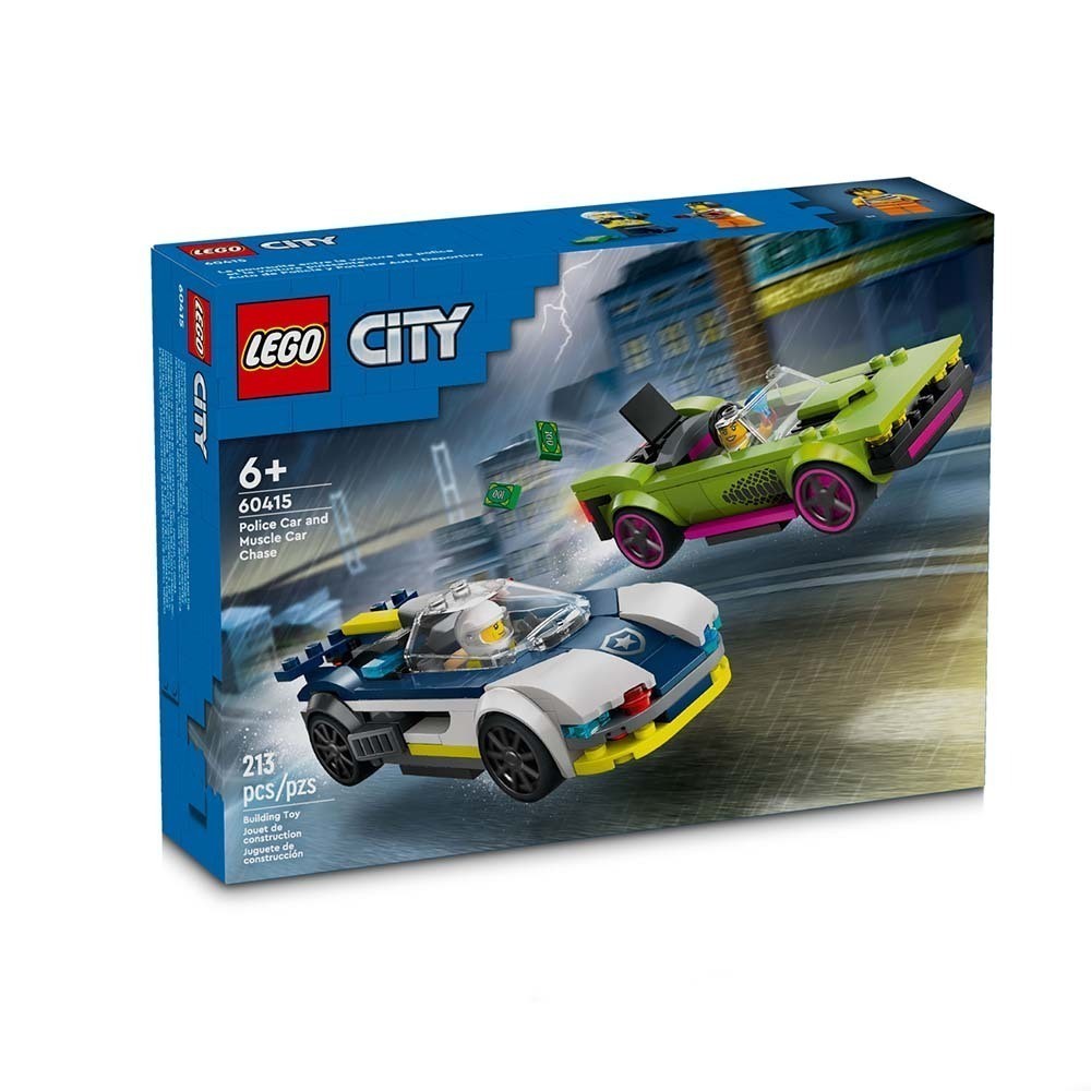 LEGO 60415 警車和肌肉車追逐戰 樂高® City系列【必買站】樂高盒組