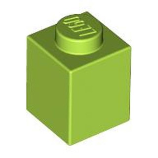 LEGO零件 基本磚 1x1 萊姆綠 3005 4220634【必買站】樂高零件