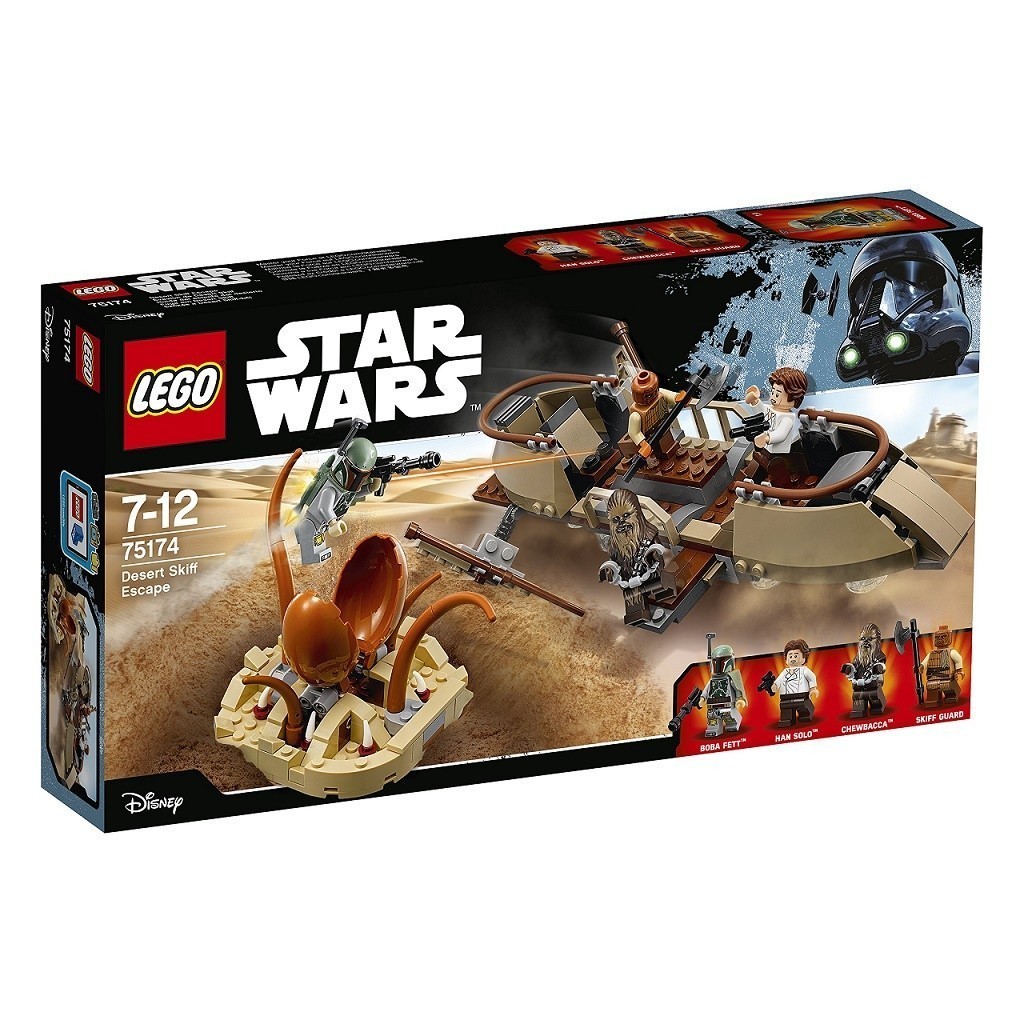 LEGO 75174 星際大戰系列 沙漠小艇大逃亡【必買站】樂高盒組