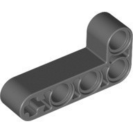 LEGO零件 孔樑 2x4 32140 深灰色【必買站】樂高零件