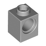LEGO零件 科技磚 1x1 6541 淺灰色【必買站】樂高零件