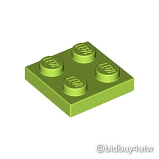 LEGO零件 薄板磚 2x2 3022 萊姆綠 4203892【必買站】樂高零件