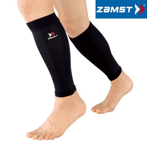 ZAMST 小腿壓力襪 LC-1 黑色/藍色（S～LL） 公司貨【立赫藥局】