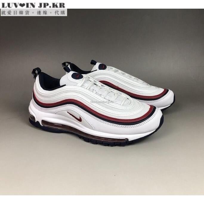 【日韓連線】Nike Air Max 97 OG QS 美國隊配色 白藍紅 男女鞋潮流 921733-102