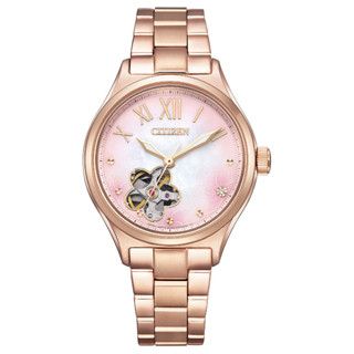【柏儷鐘錶】Citizen 星辰錶 機械錶 限量櫻花機械錶 廣告款 PC1017-70Y（附贈粉色環保皮帶＋特殊錶盒）
