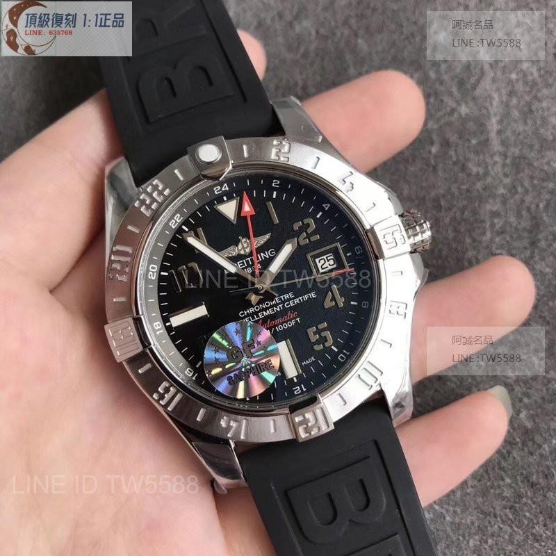 高端 Breitling百年靈復仇者二代316L鋼殼防水2836自動機芯43mmGF工廠