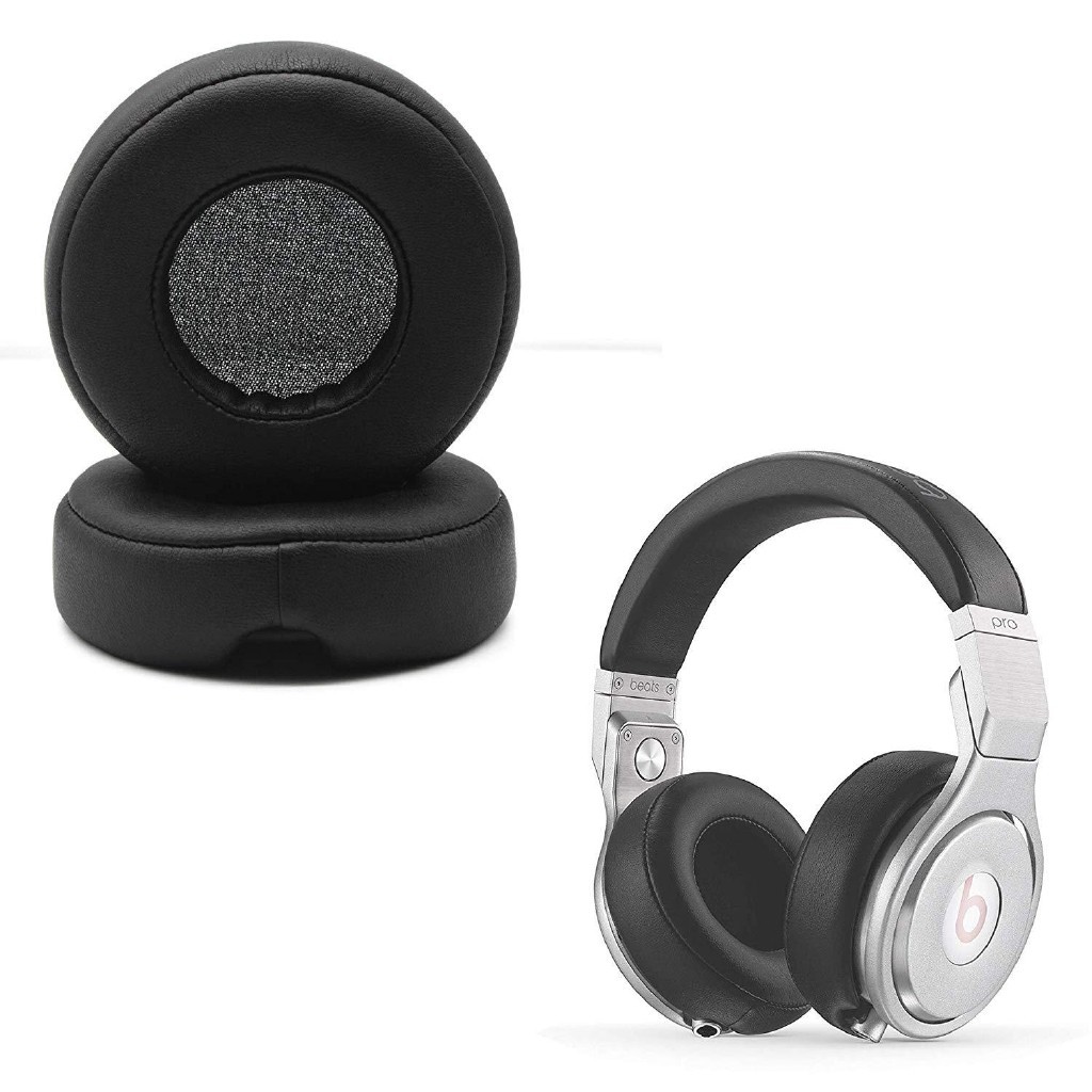 ✗Dr. Dre Pro頭戴式耳機套 適用於Monster 更換耳罩 海綿套 替換維修配件 一對裝