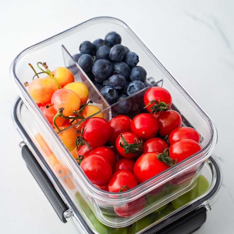 🔥熱銷特賣🔥保鮮盒冰箱專用大容量沙拉水果便噹盒子傢用透明食品級冷凍密封盒