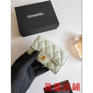 盈盈二手/CHANEL/香奈兒女士短夾零錢包 超熱銷女皮夾短夾零錢包卡夾卡包鈔票夾