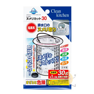 現貨日本 不動化學 排水口除菌消臭劑 一入裝 廚房排水孔清潔錠 清潔球 水槽 濾網 濾水網 濾水籃 流理臺水槽【小元寶】