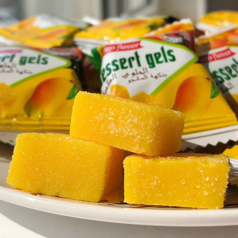 翼の精選泰國風味芒果果汁馬來西亞軟糖軟糕椰子榴蓮喜糖休閒老式零食