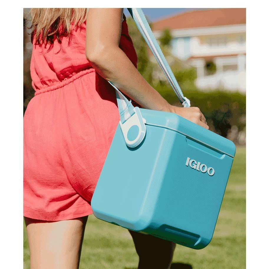 美國IGLOO背帶保溫箱冰塊冷藏箱藥品中藥保冷小號型迷你家用手提