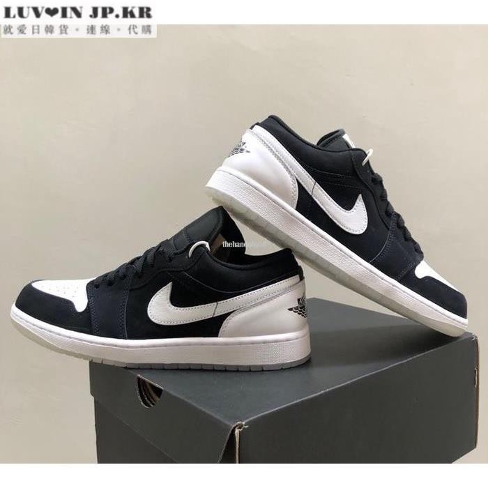 Nike Air Jordan 1 Low Diamond Shorts 黑白 熊貓 籃球男女休閒鞋 DH6931-00