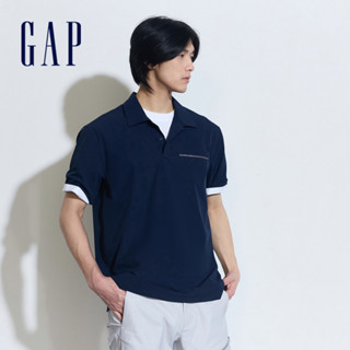 Gap 男裝 短袖POLO衫-海軍藍(885511)