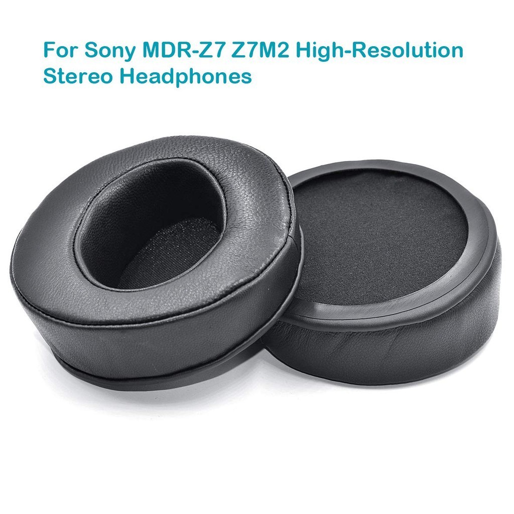 升級真皮耳罩適用SONY MDR-Z7 Z7M2耳機 替換耳機套 索尼 耳機配件 真皮更耐用 一對裝