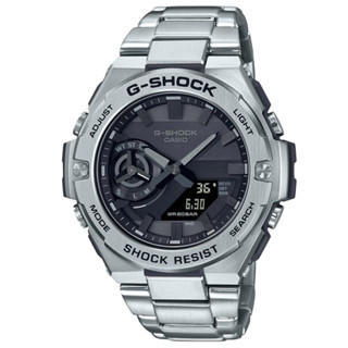 【CASIO】卡西歐 G-STEEL 藍芽連線 X 太陽能電力 多功能腕錶GST-B500D-1A1 台灣卡西歐保固一年