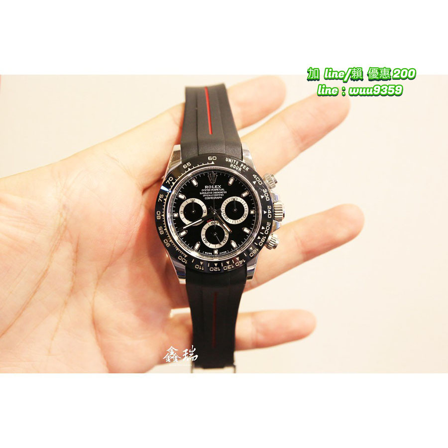 RubberB 橡膠帶 Rolex 勞力士 116500LN 16610 16570