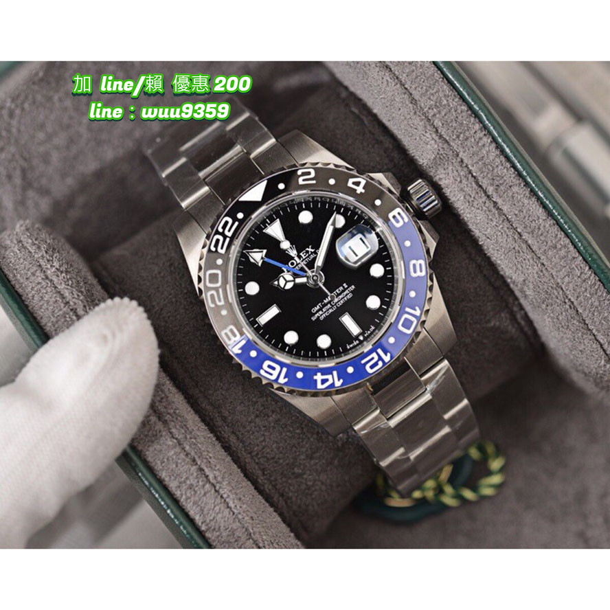 勞力士 GMT 格林尼治型Ⅱ 環球腕表 126710BLRolex-0001 兩地時間 格林尼治2 可樂圈 紅藍圈