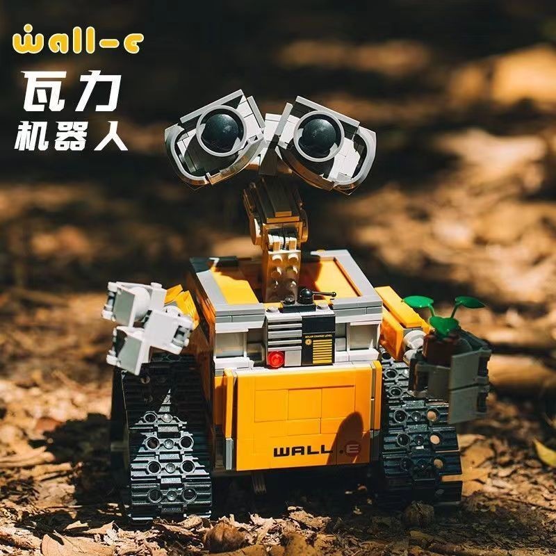 ✨台灣爆款✨兼容樂高科技大電影星球大戰瓦力機器人兒童拼裝益智模型玩具