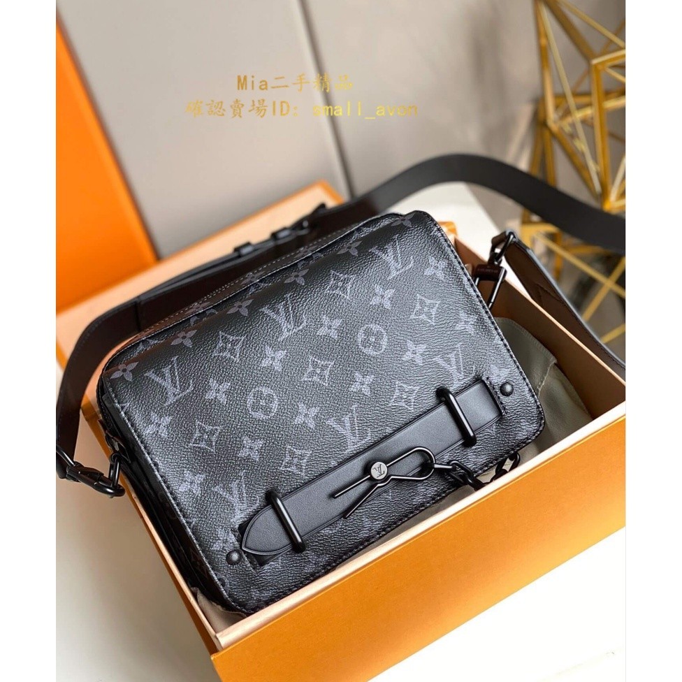 Mia二手 LV LOUIS VUITTON 路易威登 M45585 Steamer Messenger 郵差包