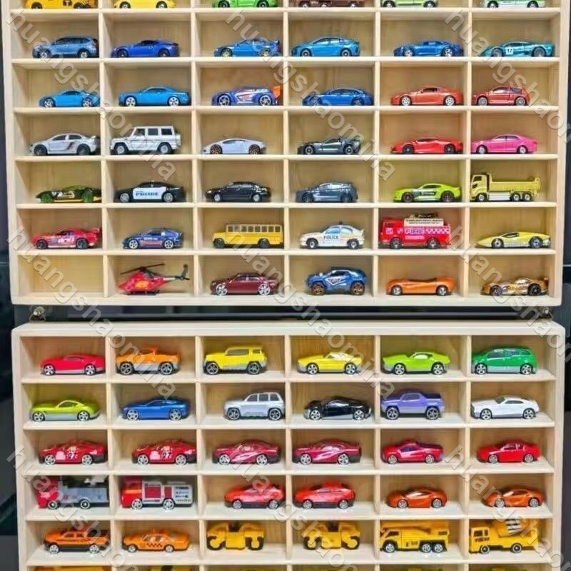 【精品百貨】小汽車收納盒多層車模展示櫃牆上兒童玩具車置物架