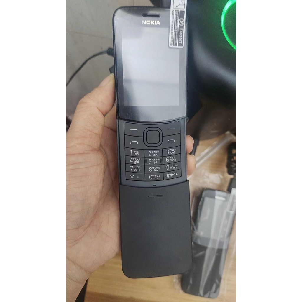Nokia諾基亞 8110 / 8210 臺灣4G 香蕉手機 老年機 按鍵手機 滑蓋備用機 繁体中文 注音输入