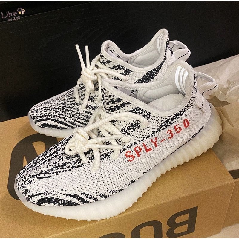 現貨 Adidas Yeezy Boost 350 V2 Zebra 白斑馬 跑步鞋 Cp9654-20