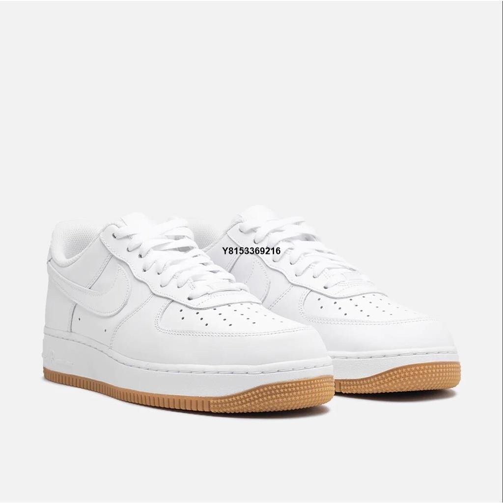 現貨 Nike Air Force 1 Low 白 生膠 休閒鞋 男女款 DJ2739-100