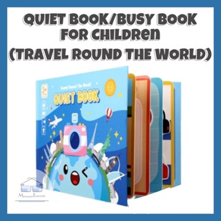 Busy Book Quiet Book Hands on Activity Book Montessori Early