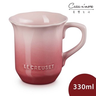 Le Creuset 凡爾賽花園系列 馬克杯 水杯 茶杯 陶瓷杯 咖啡杯 330ml 櫻花粉