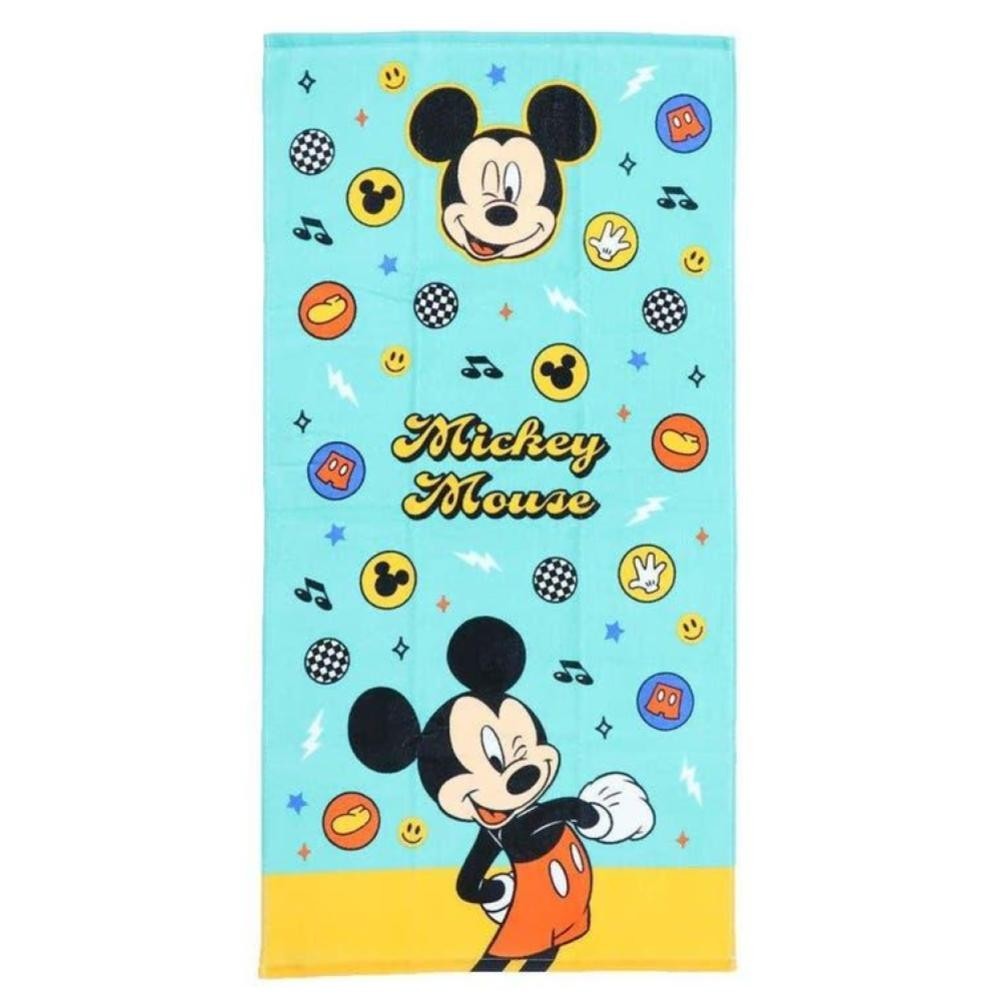免運 日本進口 迪士尼 Disney 米奇 Mickey 浴巾 毛巾(50X100CM) 賣場多款任選