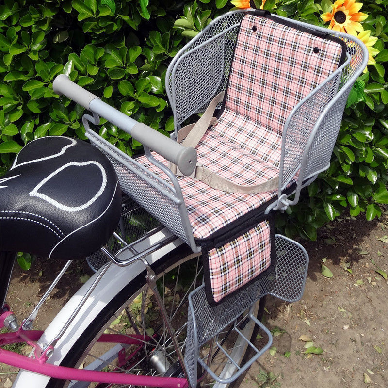 自行車兒童座椅單車寶寶後置坐椅山地車小孩後椅子 自行車套件 兒童椅 安全護欄 自行車座椅 電動車可用 兒童座椅