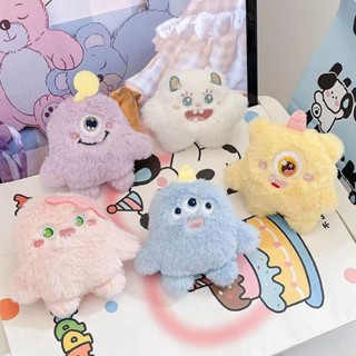 ✨桃園出貨✨卡通胸針可愛毛絨小玩偶獨眼小怪獸三眼公仔玩偶女生包包衣服配飾 ❤️Jenny百貨❤️
