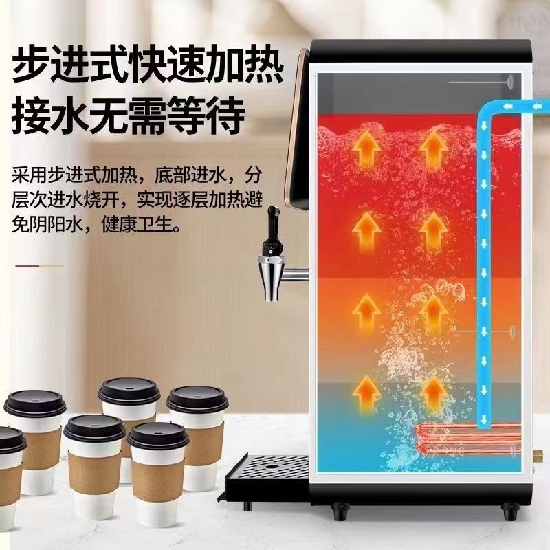 【商家補貼 全款咨詢客服】峰茂奶茶店商用蒸汽開水一體機奶泡蒸汽加熱萃茶機