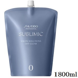 SHISEIDO 資生堂 SUBLIMIC 芯之麗 洗髮精 關閉透明 1800mL b5971