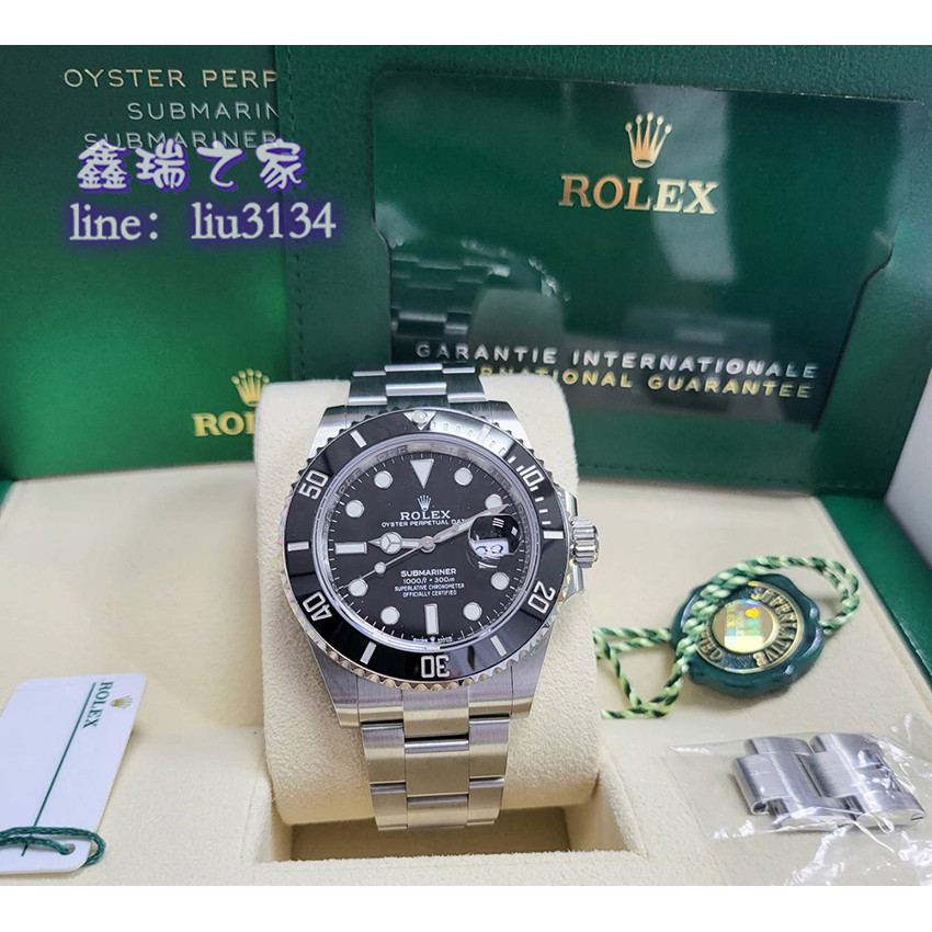 Rolex 勞力士 126610LN 黑水鬼 41MM Submariner 3235 陶瓷圈 116610LN