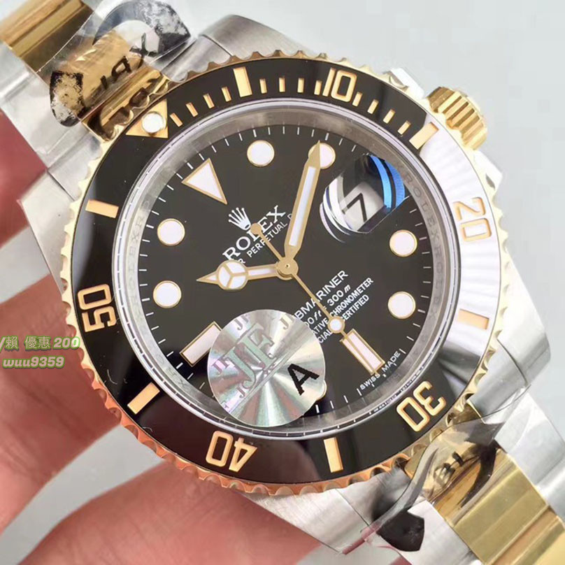 Rolex 手錶上市 勞力士Rolex 手錶 黑鬼海使型 系類自動機械男錶黑水鬼手錶 手錶 瑞士機芯 男錶女錶