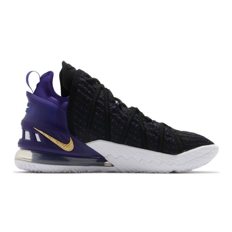 Nike Lebron James 18 黑紫 高筒 籃球鞋 CQ9284-004