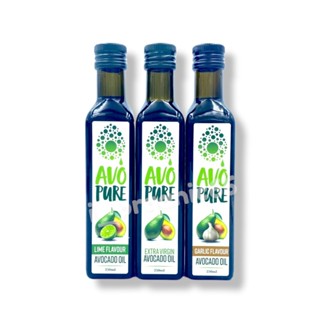 【小豆芽】紐西蘭AVO-Pure100%冷壓初榨酪梨油 250ml/瓶 萊姆/大蒜/原味酪梨油