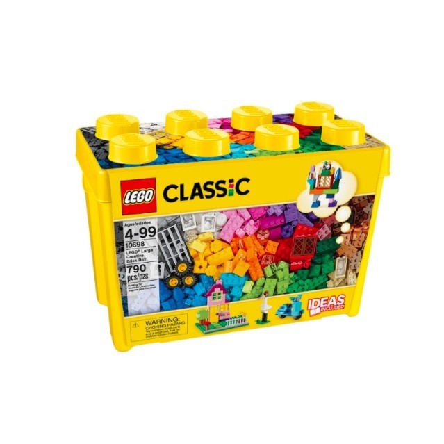 『現貨』LEGO 10698	Classic-樂高® 大型創意拼砌盒桶   盒組  【蛋樂寶樂高館】