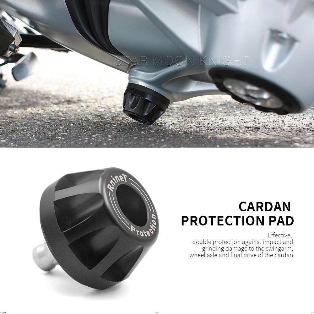 ↘摩托車輪 Cardan 保護墊框架滑蓋跌落保護墊, 用於寶馬 R nineT RnineT K1300 K1200 R