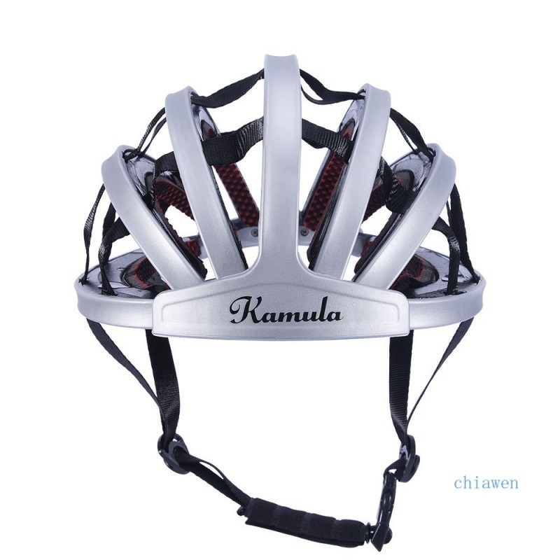 【限時特賣】卡慕拉簡易公路自行車通懃便攜式城市通懃折疊騎行頭盔運動安全帽