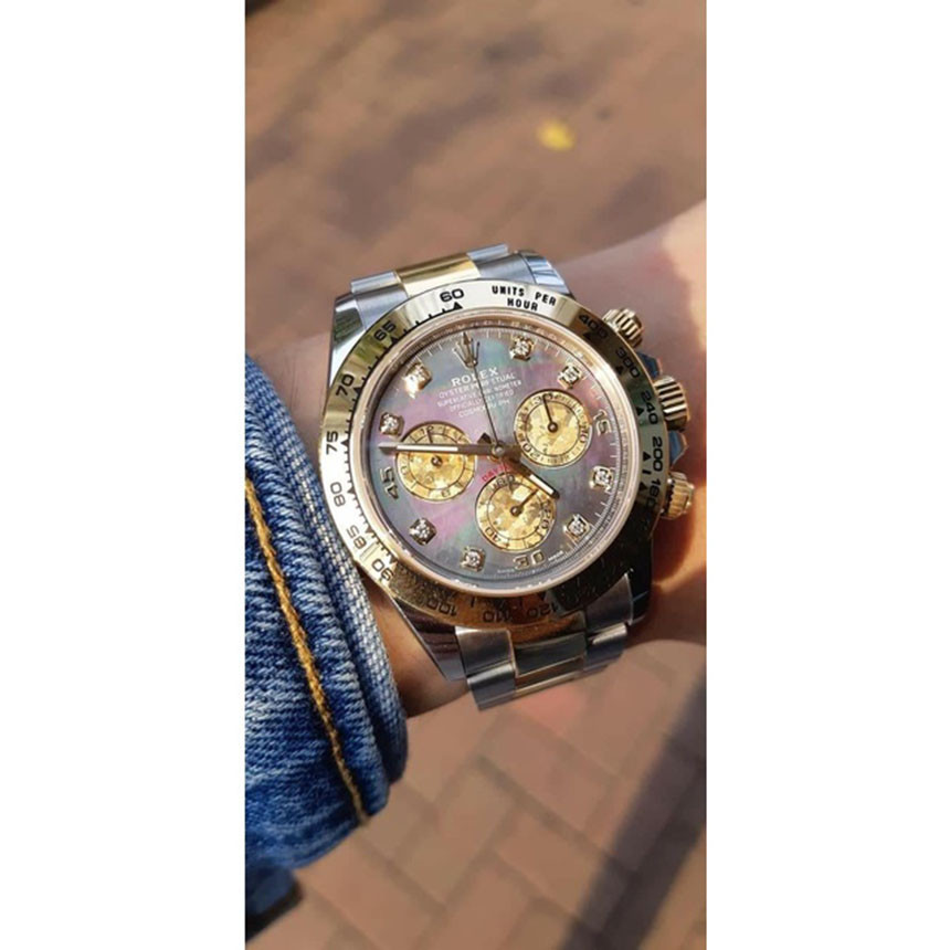 勞力士 116503 Daytona Rolex 迪通拿 116503Ng 貝殼面 珍珠母面腕錶