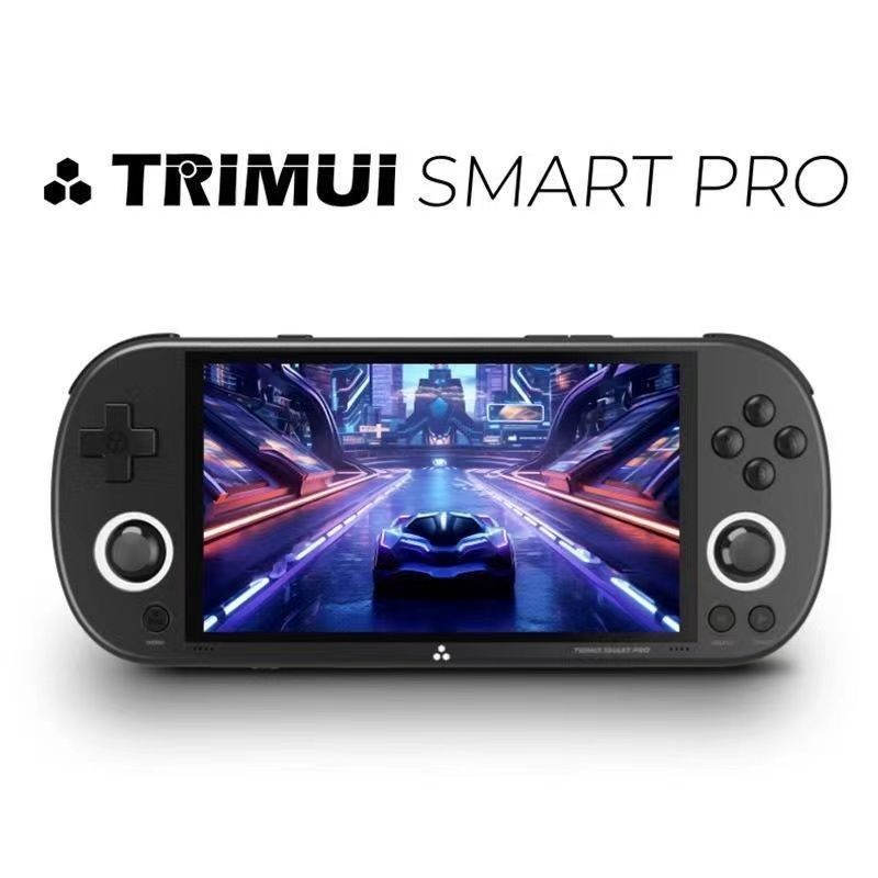 掌機 掌上遊戲機 TRIMUI SMART PRO復古游戲機掌機 童年懷舊PSP掌上游戲機NDS模擬