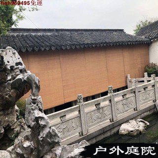 可開發票定製竹簾卷簾窗簾門簾隔斷家用陽臺防曬遮陽中式卷簾裝飾升降簾子-森客精品